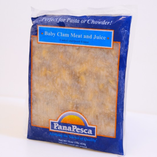 PanaPesca Frozen Baby Clams (1lb)